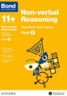Bond 11+: Non-verbal Reasoning: Standard Test Papers: Ready for the 2024 exam : Pack 2 - Book