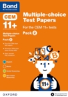 Bond 11+: Multiple-choice Test Papers for the CEM 11+ tests Pack 2: Ready for the 2024 exam - Book