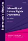 Blackstone's International Human Rights Documents - Book