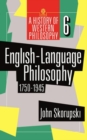 English-Language Philosophy 1750-1945 - Book