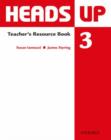 Heads Up: 3: Teacher's Resource Book - Book