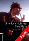 Oxford Bookworms Library: Level 1:: Sherlock Holmes: Two Plays audio CD pack - Book