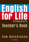 English for Life: Elementary: Teacher's Book Pack : General English Four-skills Course for Adults - Book