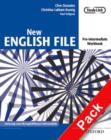 New English File: Pre-intermediate: Workbook with MultiROM Pack : Six-level general English course for adults - Book