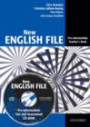 New English File: Pre-intermediate: Teacher's Book with Test and Assessment CD-ROM : Six-level general English course for adults - Book