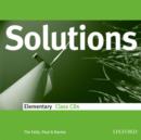 Solutions Elementary: Class Audio CDs (3) - Book
