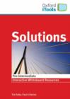 Solutions ITools: Pre-Intermediate - Book
