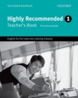 Highly Recommended, New Edition: Teacher's Book - Book