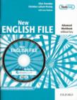 New English File: Advanced: Workbook (without key) with MultiROM Pack : Six-level general English course for adults - Book