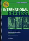 International Express: Intermediate: Teacher's Resource Book with DVD - Book