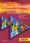 New Headway: Elementary Third Edition: Teacher's Resource Book : Six-level general English course for adults - Book