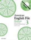 American English File Level 3: Workbook with Multi-ROM Pack - Book