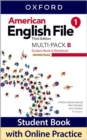 American English File: Level 1: Student Book/Workbook Multi-Pack B with Online Practice - Book