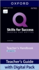 Q: Skills for Success: Intro Level: Reading and Writing Teacher's Handbook with Teacher's Access Card - Book