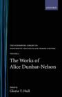 The Works of Alice Dunbar-Nelson: Volume 3 - Book