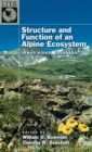 Structure and Function of an Alpine Ecosystem : Niwot Ridge, Colorado - eBook