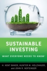 Sustainable Investing : What Everyone Needs to Know - Book