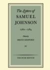 The Letters of Samuel Johnson: Volume IV: 1782-1784 - Book