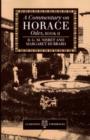 A Commentary on Horace: Odes: Book II - Book