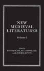 New Medieval Literatures : Volume I - Book