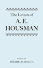 The Letters of A. E. Housman : Two-volume set - Book