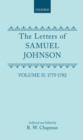 The letters of Samuel Johnson With Mrs. Thrale's genuine letters to him. : Volume II: 1775-1782, Letters 370-821.1 - Book