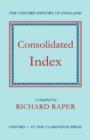 The Oxford History of England: Consolidated Index - Book