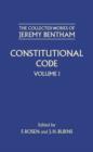 The Collected Works of Jeremy Bentham: Constitutional Code : Volume I - Book