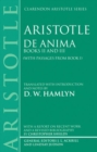 De Anima : Books II and III (with passages from Book I) - Book