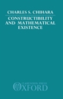 Constructibility and Mathematical Existence - Book