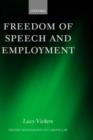 Freedom of Speech and Employment - Book