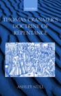 Thomas Cranmer's Doctrine of Repentance : Renewing the Power to Love - Book