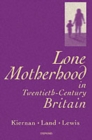 Lone Motherhood in Twentieth-Century Britain : From Footnote to Front Page - Book