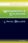 Oxford Student Texts: Wordsworth and Coleridge: Lyrical Ballads - Book