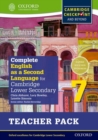 Complete English as a Second Language for Cambridge Lower Secondary Teacher Pack 7 - Book