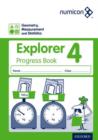 Numicon: Geometry, Measurement and Statistics 4 Explorer Progress Book (Pack of 30) - Book