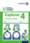 Numicon: Geometry, Measurement and Statistics 4 Explorer Progress Book - Book