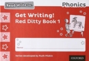 Read Write Inc. Phonics: Get Writing! Red Ditty Book 1 Pack of 10 - Book