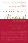 Musical Beginnings : Origins and Development of Musical Competence - Book