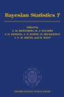 Bayesian Statistics 7 : Proceedings of the Seventh Valencia International Meeting - Book
