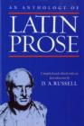 An Anthology of Latin Prose - Book