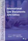 Blackstone's International Law Documents - Book