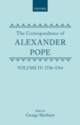 The Correspondence of Alexander Pope : Volume IV: 1736-1744 - Book