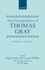 Correspondence of Thomas Gray : Volume III: 1766-1771 - Book