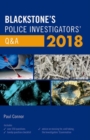 Blackstone's Police Investigators' Q&A 2018 - Book