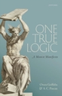 One True Logic : A Monist Manifesto - Book