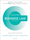 Business Law Concentrate : Law Revision and Study Guide - Book