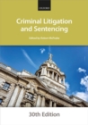 Criminal Litigation and Sentencing - Book