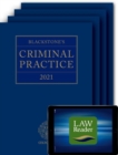 Blackstone's Criminal Practice 2021 (Book, All Supplements, and Digital Pack) - Book
