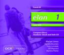 Elan: 1: Pour OCR AS Audio CDs - Book